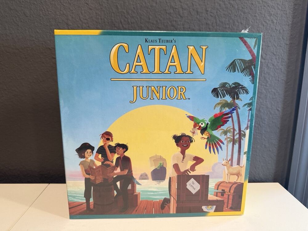 Catan Junior - Brand New! Mayfair CN3025 2020 Settlers Jr Kids Family Strategy